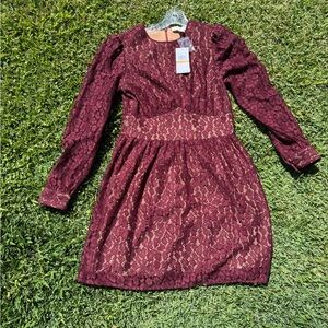 Michael Kors Corded Lace Mini Dress